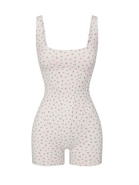NikeSKIMS Matte Corset 2" One Piece